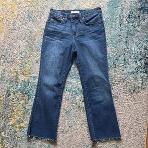 Madewell Indigo Boot Cut Jeans